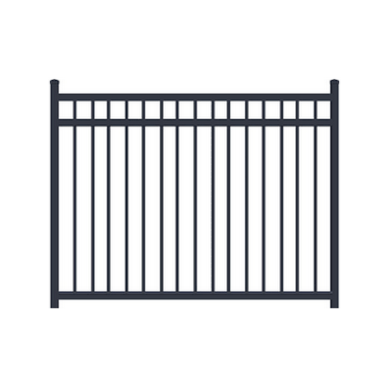 Wrought iron fence