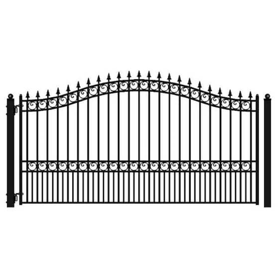 Single swing gate