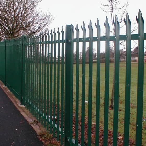 W Section Palisade Fence