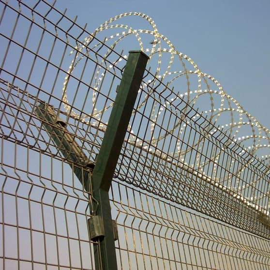 Airport Security Fence