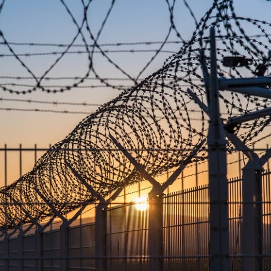 Airport Security Fence