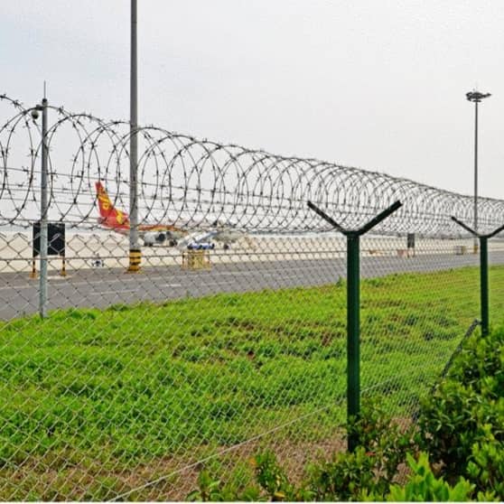 Airport Security Fence